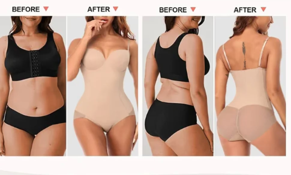 High-Waist Sculpting Shaper Panties – Tummy Control, Waist Trainer & Butt Lifter