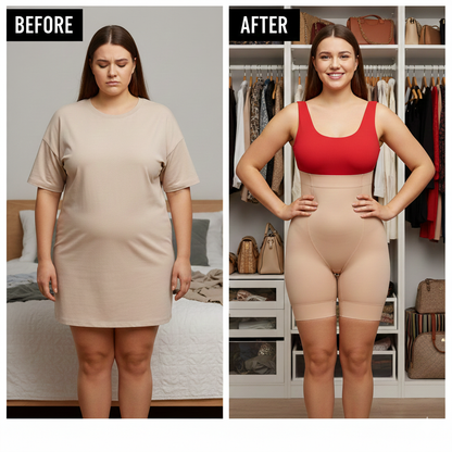 High-Waist Sculpting Shaper Panties – Tummy Control, Waist Trainer & Butt Lifter